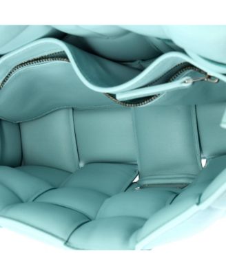 Small Cassette Crossbody Bag Padded Maxi Intrecciato Leather