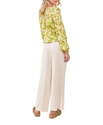 Women's Flowy Long-Sleeve Novelty Top