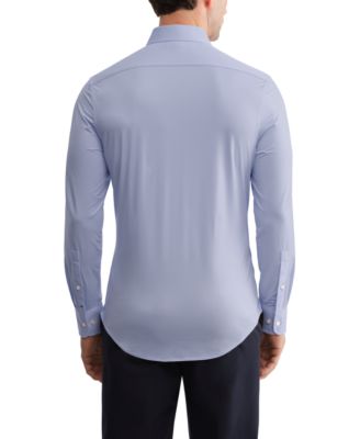Men's Long-Sleeve Athletic Fit Dress Shirt