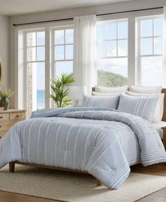 Anslee Stripe 3-Pc. Comforter Set, King