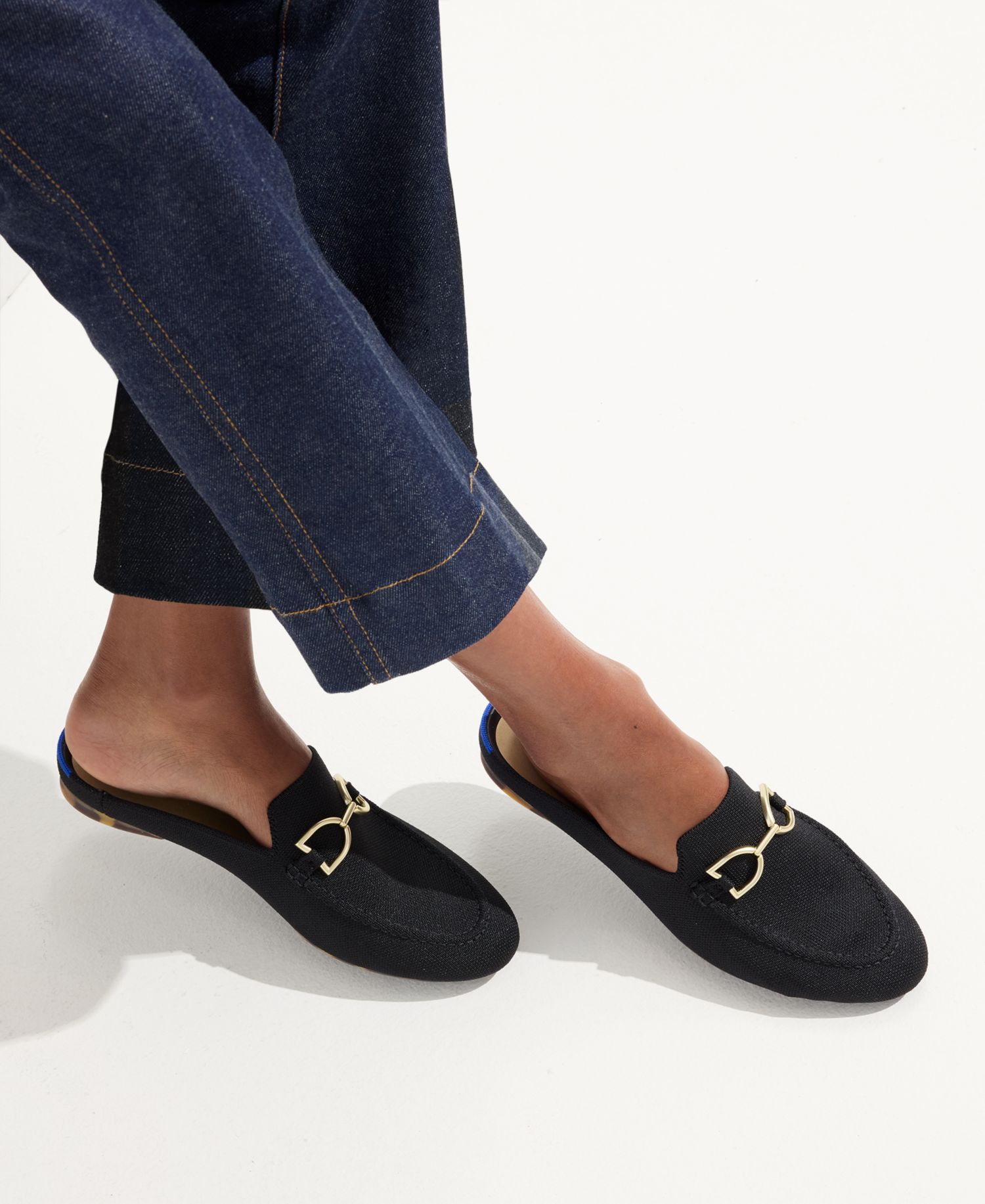 Women's Double Bit Mule Flats