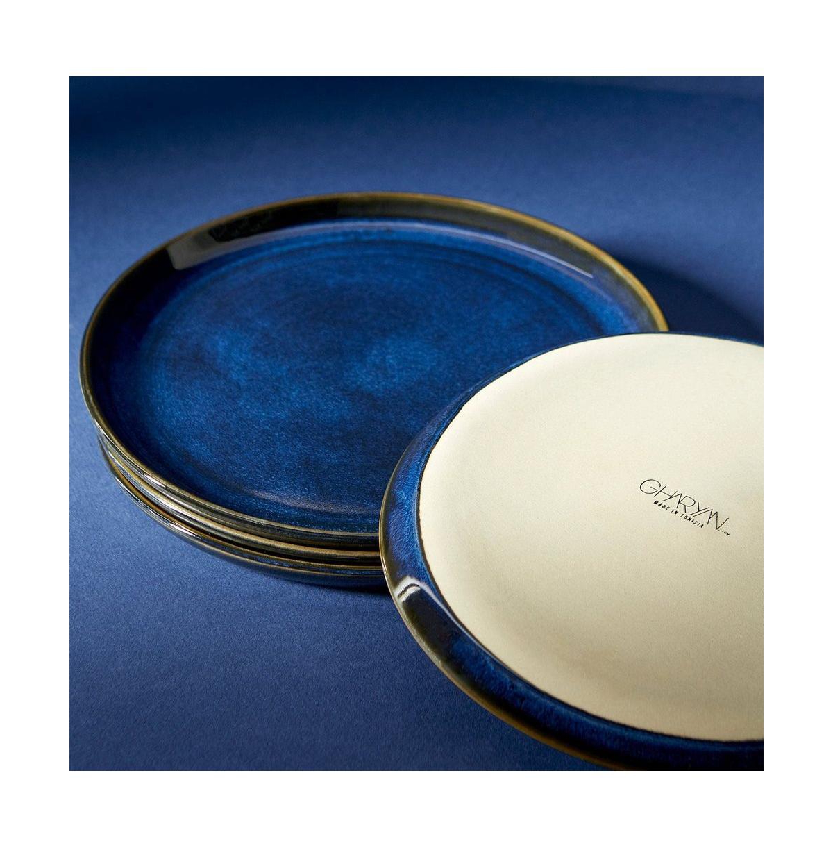 Gharyan Stoneware, Stoneware Flat Dinner Plate | Edan 11.2