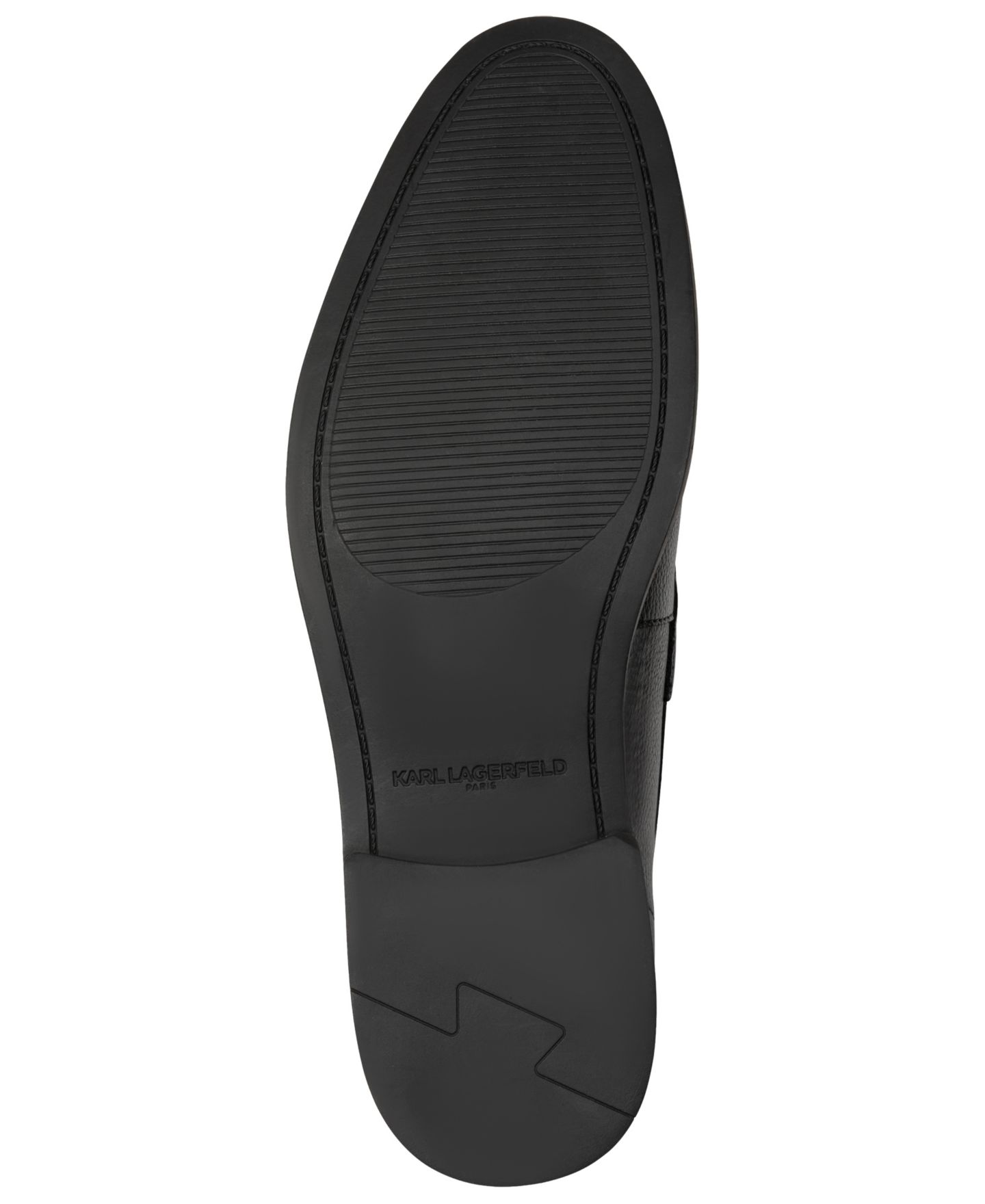 Мужские туфли KARL LAGERFELD PARIS Karl Lagerfeld Tumbled Slip-On, цвет: Чёрный — фото 5