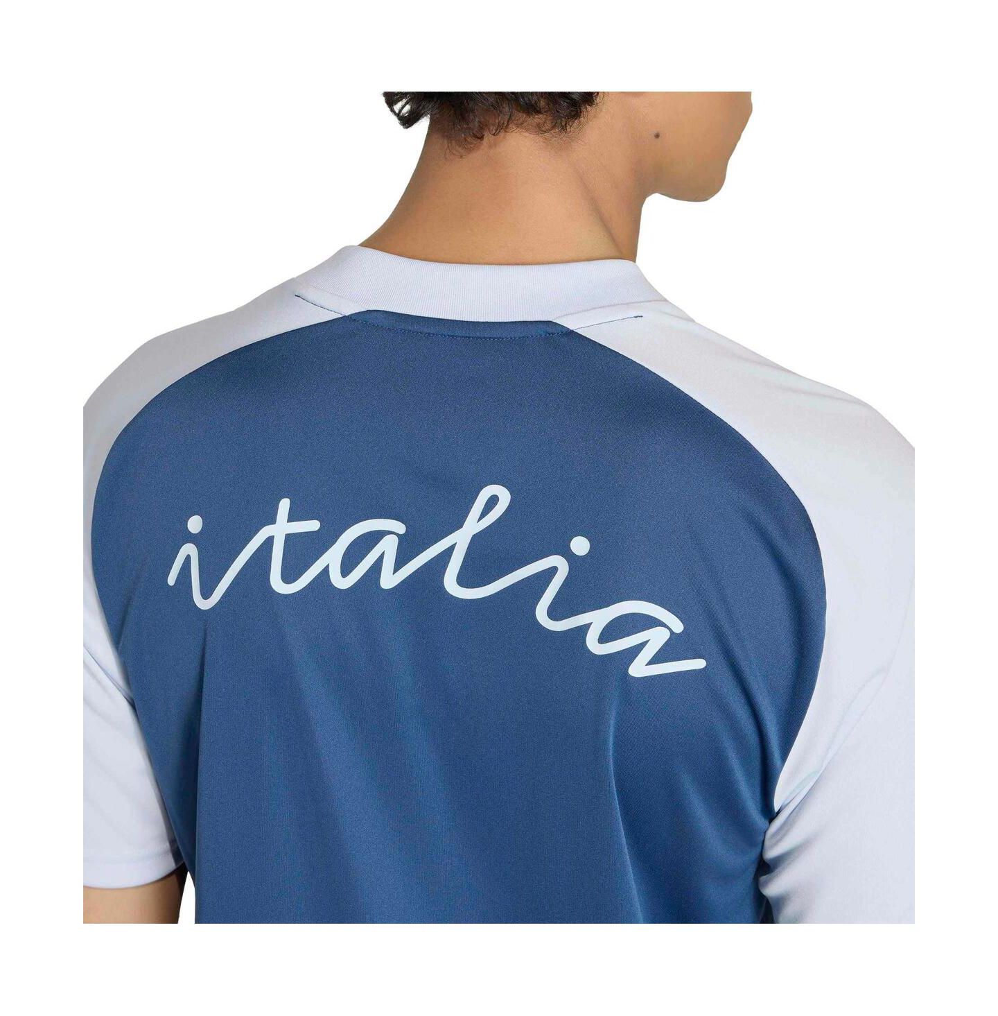 Мужской топ adidas Blue Italy National Team FIFA X World Cup 2026 Pre-Match Away Training Jersey — фото 4