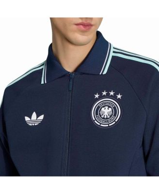 Men's Navy Germany National Team 2026 World Cup Anthem Full-Zip Jacket