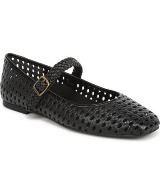 Womens Alameda Woven Mary Jane Flats