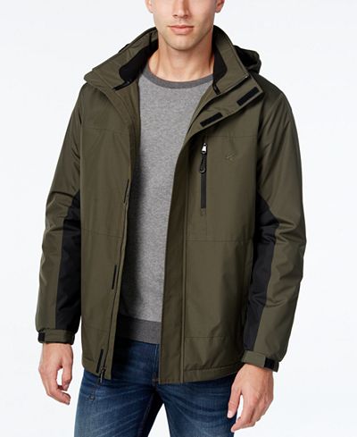IZOD Men's Two-Tone Ski Jacket