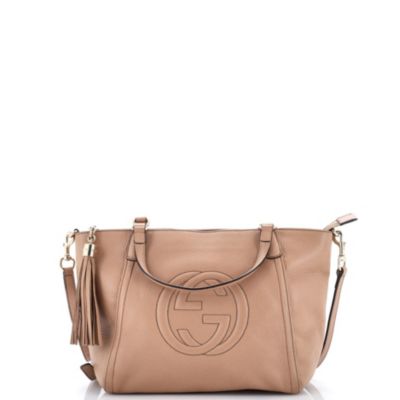 Small Soho Convertible Top Handle Bag Leather
