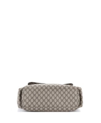 Diaper Bag GG Coated Canvas