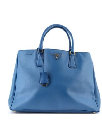 Large Lux Open Tote Saffiano Leather