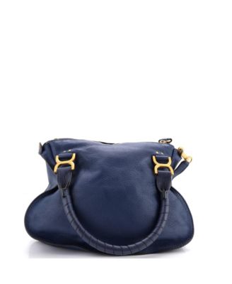 Medium Marcie Satchel Leather