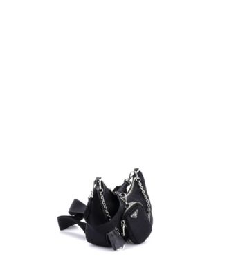 Small Re-Edition 2005 Shoulder Bag Tessuto