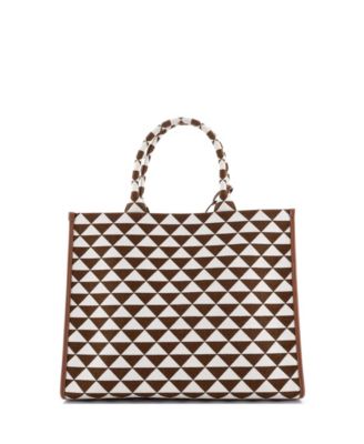 Large Symbole Shopper Tote Jacquard