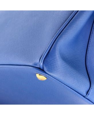 Medium Double Zip Lux Tote Saffiano Leather