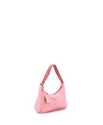 Mini Re-Edition 2000 Hobo Tessuto