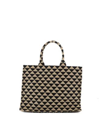 Large Symbole Shopper Tote Jacquard