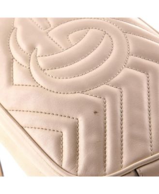 Small GG Marmont Shoulder Bag Matelasse Leather