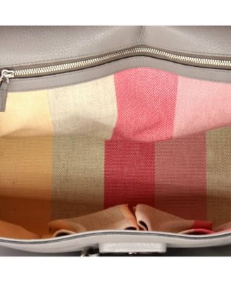 Large Bamboo Daily Top Handle Bag Leather