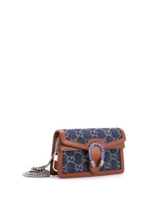 Super Mini Dionysus Bag GG Denim