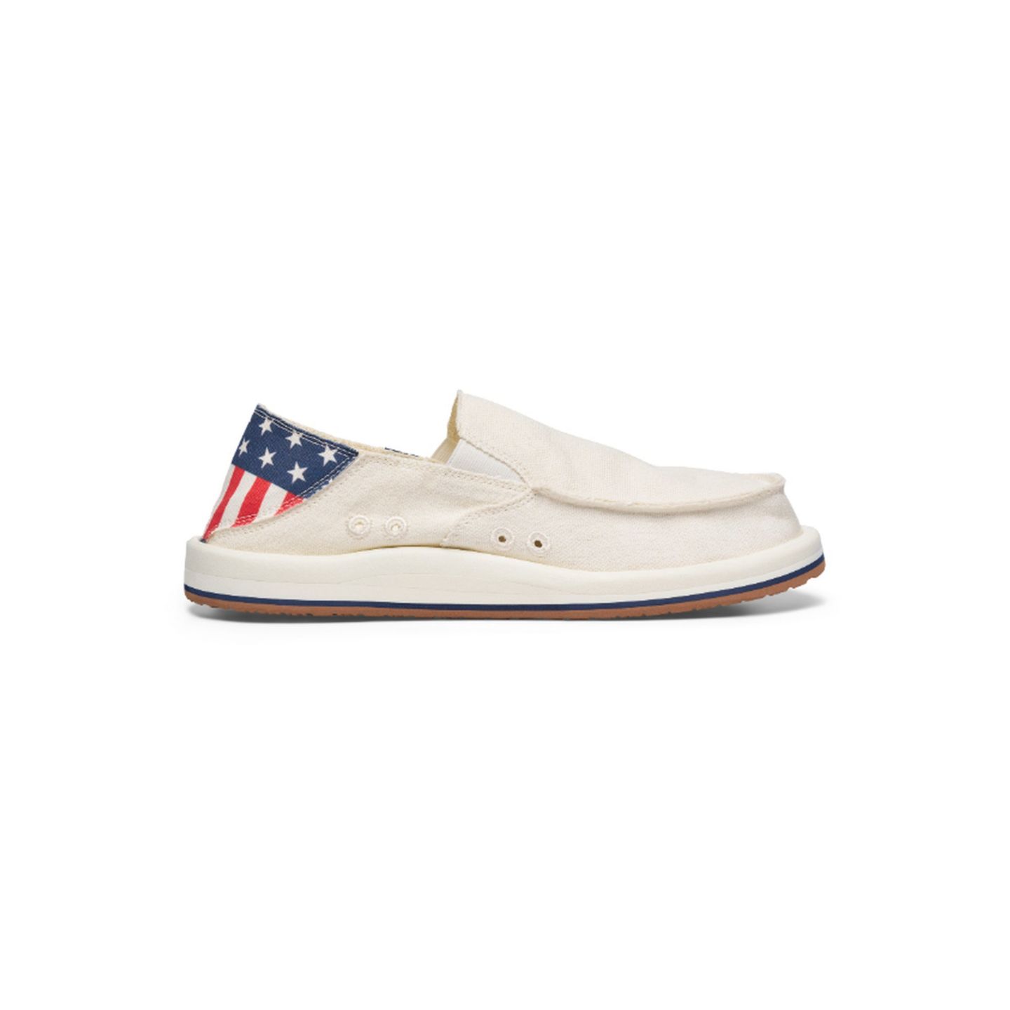 Мужские туфли Sanuk Donny Novelty, цвет: Rwb Marshmellow — фото 4