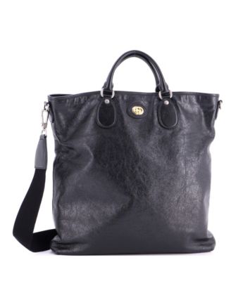 Tall Morpheus Convertible Soft Tote Leather