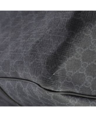 Large Zip Weekender Tote GG Coated Canvas