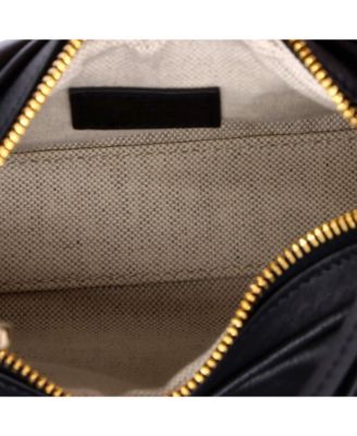 Small Attache Shoulder Bag Leather