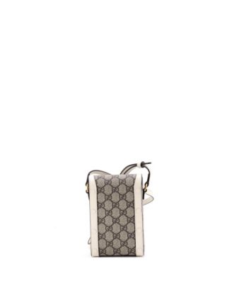 Mini Horsebit 1955 Crossbody Bag GG Coated Canvas with Leather