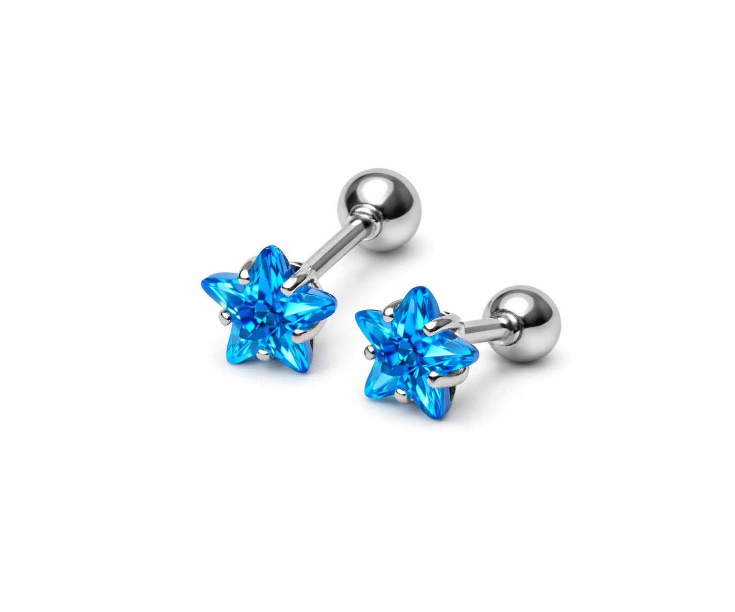 Star CRYSTAL STUD EARRINGS