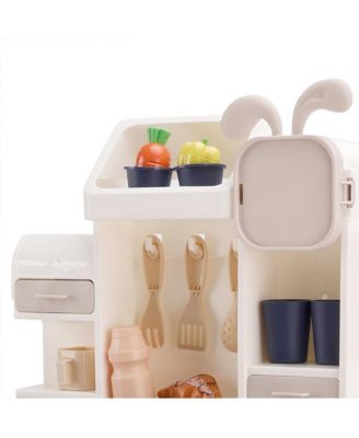 Kitchen Playset with Running Water, Mist and Light-Up Stove
