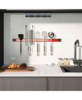 18 Inch Magnetic Tool Holder Strip with Mounting Screws