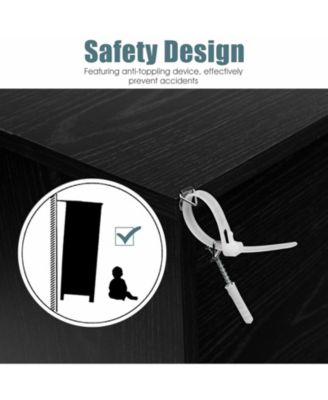 Two Drawer Lateral File Cabinet with Adjustable Hanging Bars