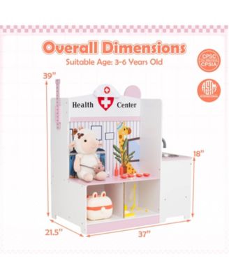 Kids' Adjustable Height Doctor Play Set