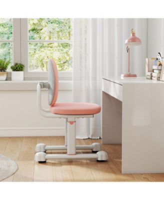 Kids Desk Chair with Double Back Support and Adjustable Height