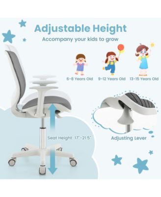 Swivel Mesh Kids Computer Chair with Adjustable Height