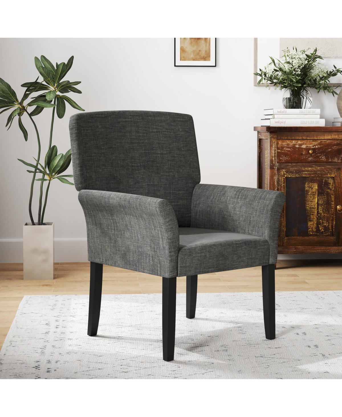 Sugift Executive Guest Chair with Armrests for Reception Areas