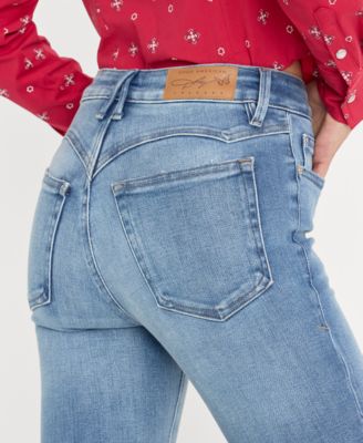 Women's Dolly Joleans Mid-Rise Straight-Leg Jeans