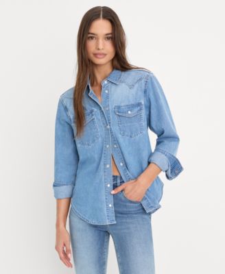 Women's Dolly Slim-Fit Long-Sleeve Denim Shirt