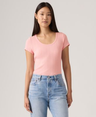 Women's Short-Sleeve Crew Neck Top