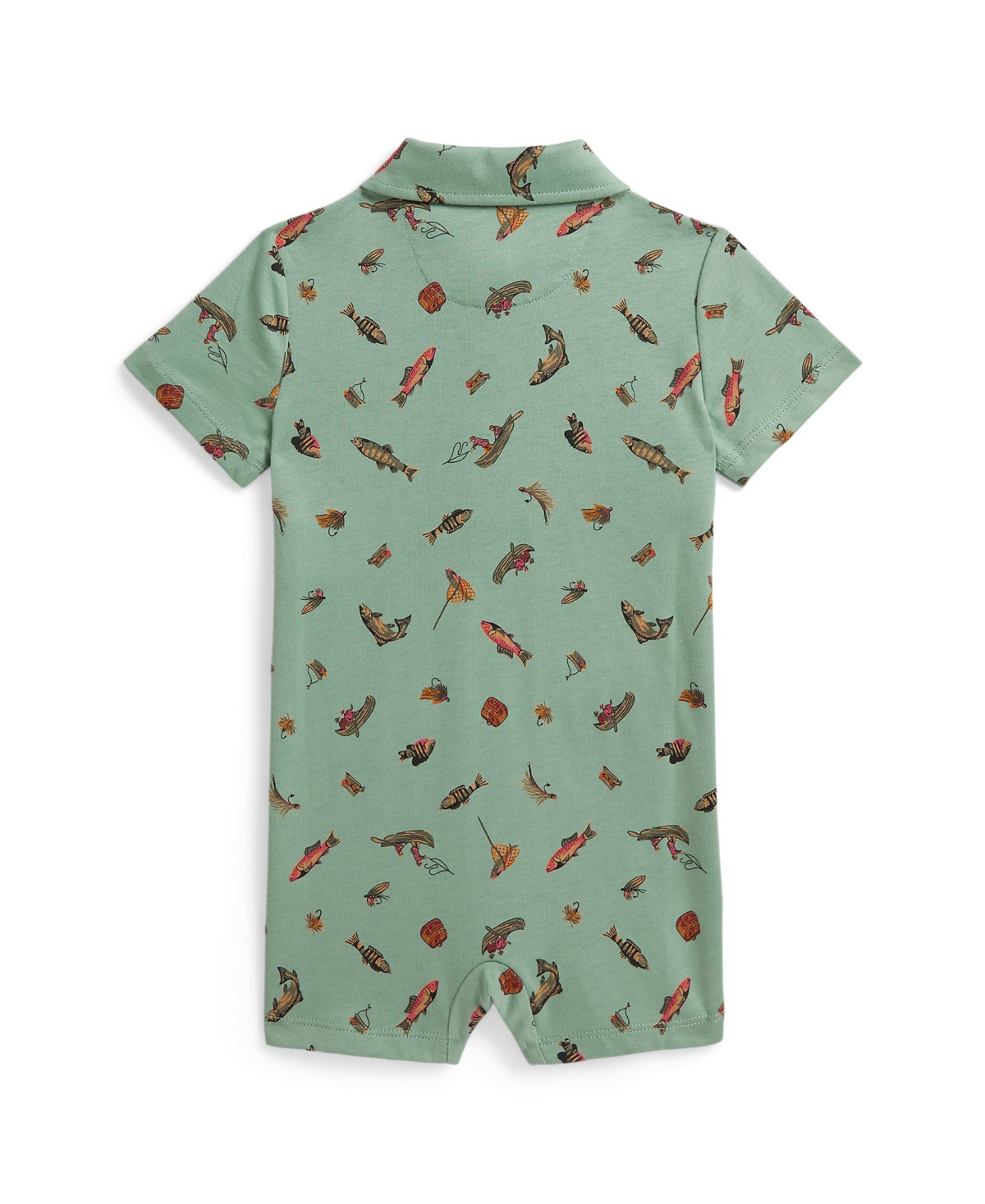 Polo Ralph Lauren Baby Boys' Fishing-Print Shortall