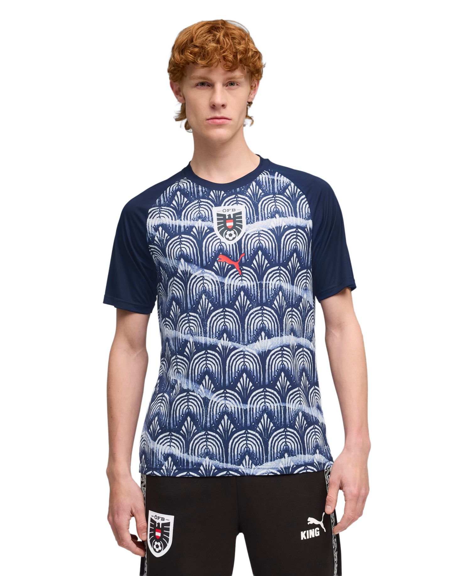 Austria Men's Pre-Match Soccer Jersey
