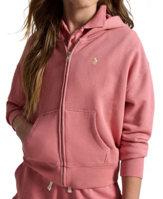 Girls' 7-16 Full-Zip Long-Sleeve Hoodie