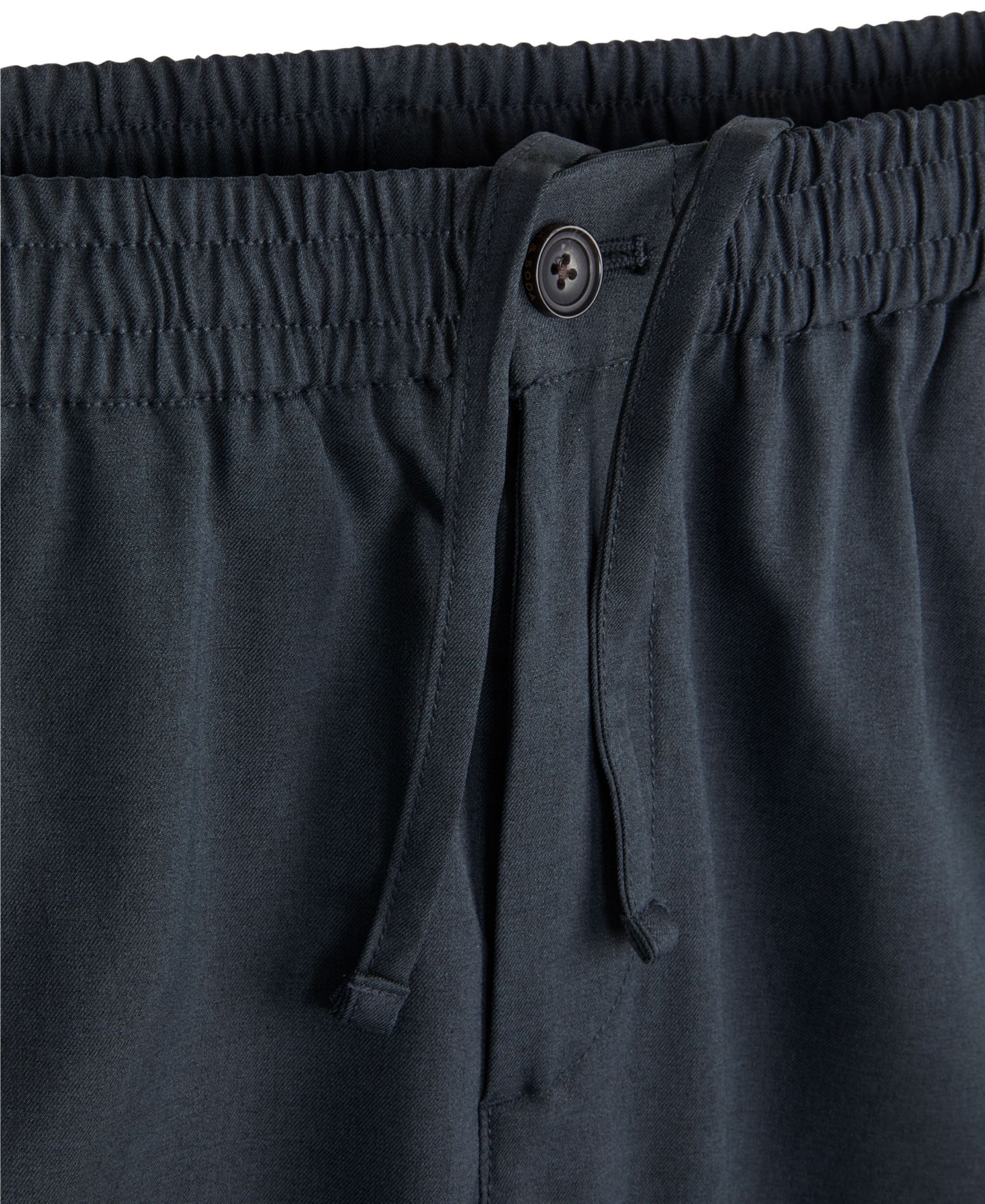 Мужские брюки SCOTCH & SODA Drawstring Quick Dry Melange, цвет: Железный — фото 2