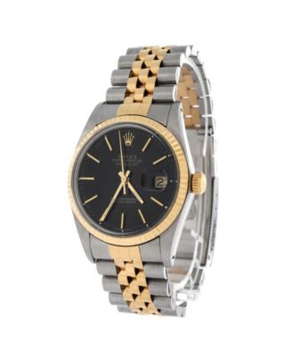 Oyster Perpetual Datejust Automatic Watch in Stainless Steel and Gold 36mm