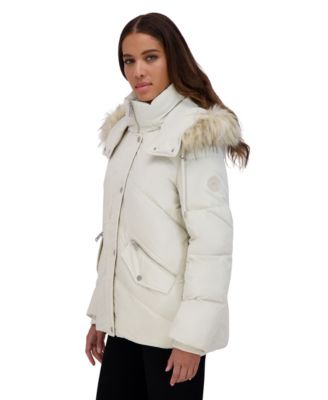 Women's Daphne Quilted Soft Matte Shell With Mixed Quilted Down Puffer