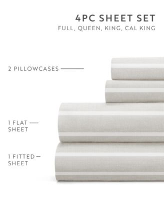 Soft Lines 4-P.c. Sheet Set, King