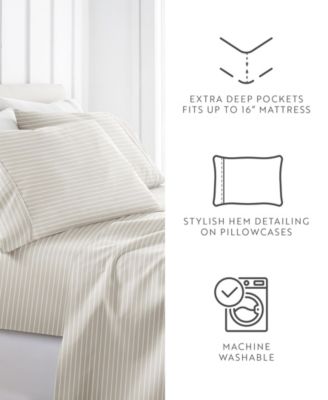 Soft Lines 4-P.c. Sheet Set, Queen