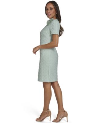 Women's Pom Pom Textured Dress