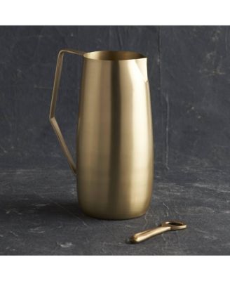 Artisan Brass Pitcher