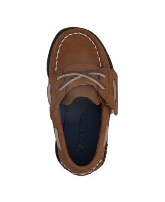 Toddler Authentic Original Boat Shoes with Hook and Loop Closure